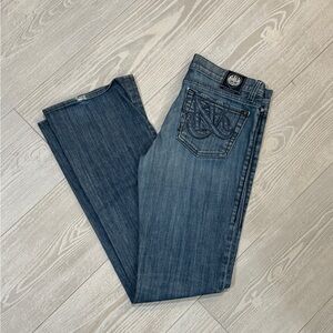 Rock & Republic Blue Straight Leg Jeans